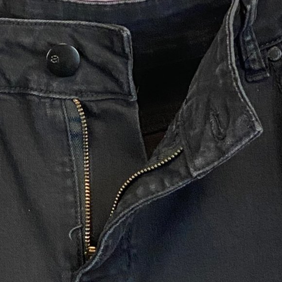 Avenue Denim 16P Petite Bootcut Black Jeans Pants - Picture 4 of 5